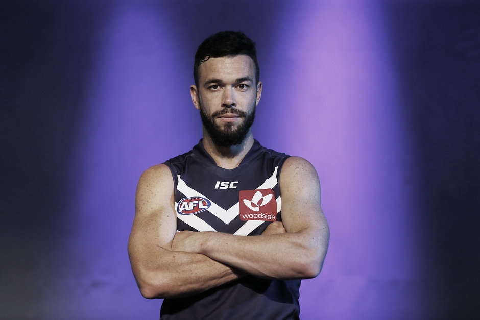 AFL 2015 Portraits - Fremantle Fremantle tagger Ryan Crowley hopes to continue his career after being delisted by the Dockers - ${keywords}